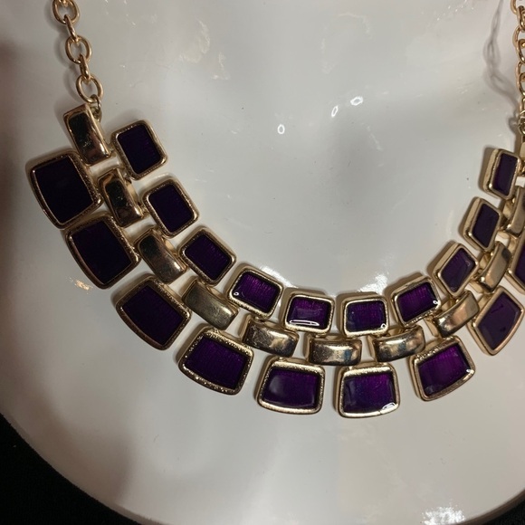PURPLE necklace - Picture 4 of 5